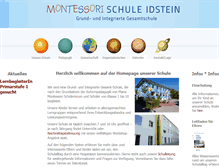 Tablet Screenshot of montessori-idstein.de